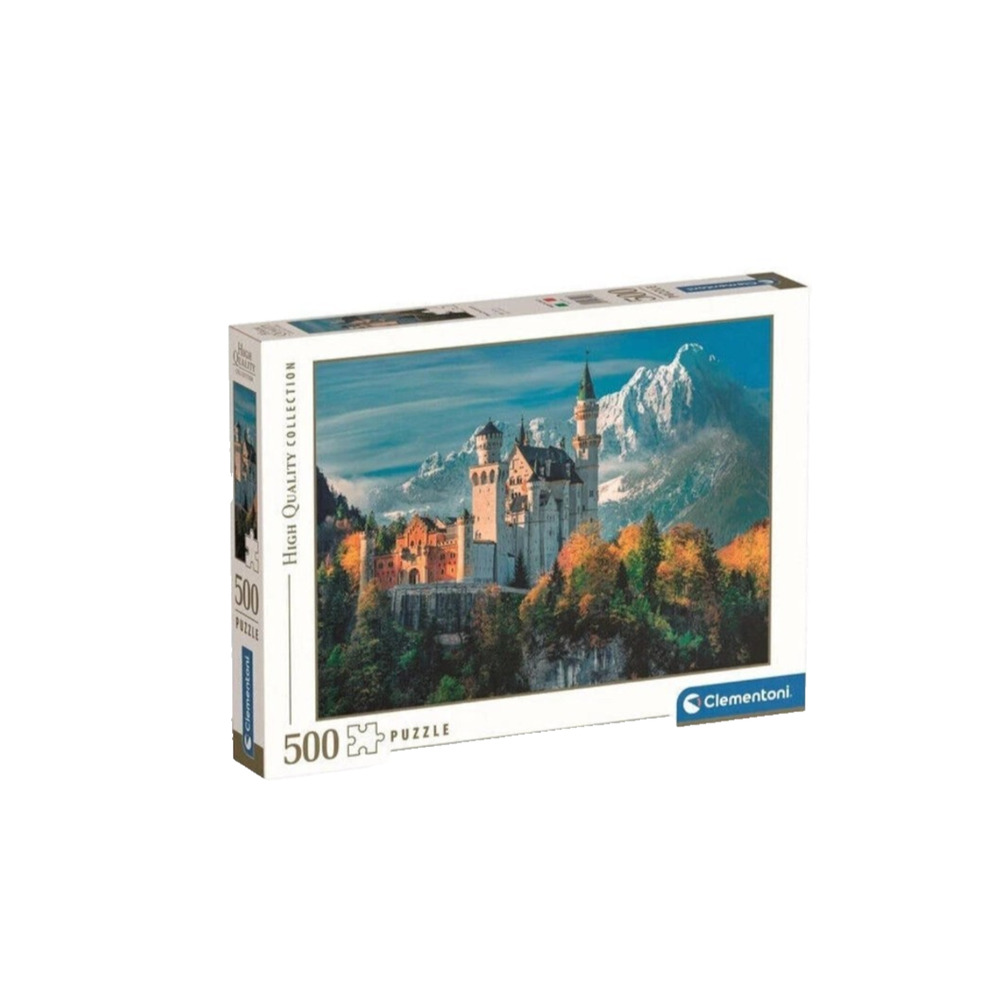 Clementoni High Quality Collection Neuschwanstein Castle 500 Pc Jigsaw Puzzle